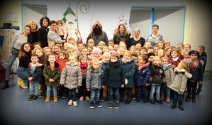 Quand Saint Nicolas t le Père Fouettard arrivent à l'école@Maitresse Lô